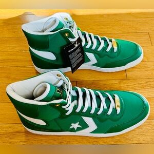 Converse Fast Break Hi Think 16 No Easy Buckets ‘84 Finals Celtics women’s sz 13
